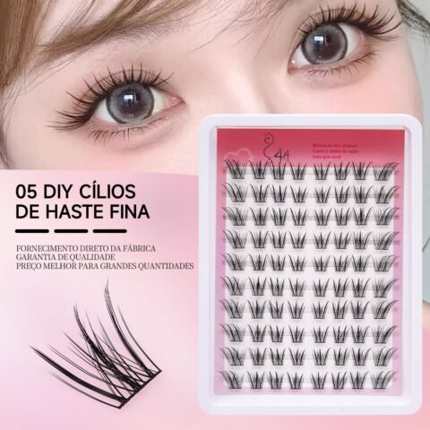 05 DIY Cílios de Haste Fina