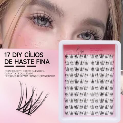 17 DIY Cílios de Haste Fina