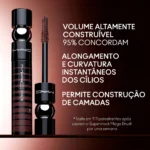 Máscara De Cílios Mac Macstak Chestnut Cor Marrom