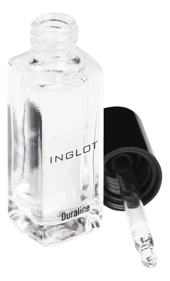 Kit Delineador Preto Amc77 + Duraline Inglot + Pincel 31t