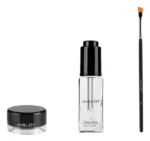 Kit Delineador Preto Amc77 + Duraline Inglot + Pincel 31t