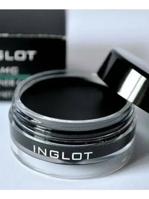 Delineador Gel Inglot Preto Fosco À Prova D'Água Hipoalergênico