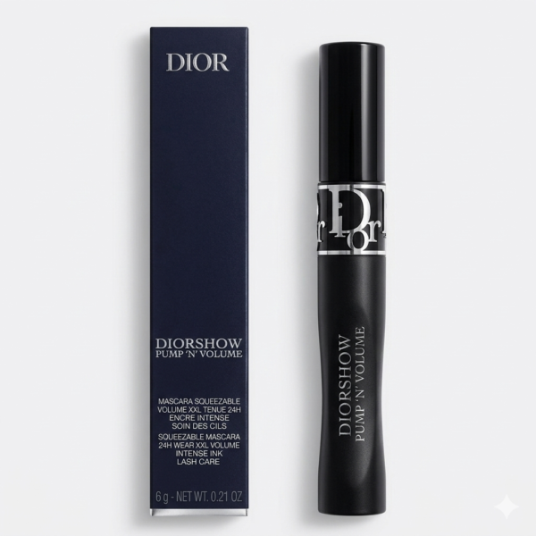 Máscara para Cílios Dior Diorshow Pump 'N' Volume HD Cor Black Hipoalergênica