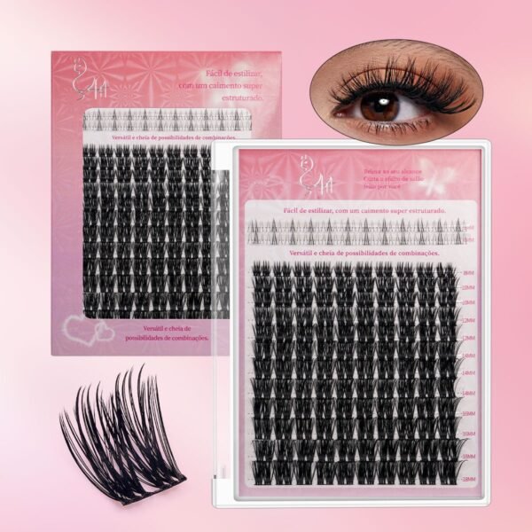 01 DIY Cílios de Haste Fina