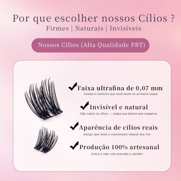 01 DIY Cílios de Haste Fina