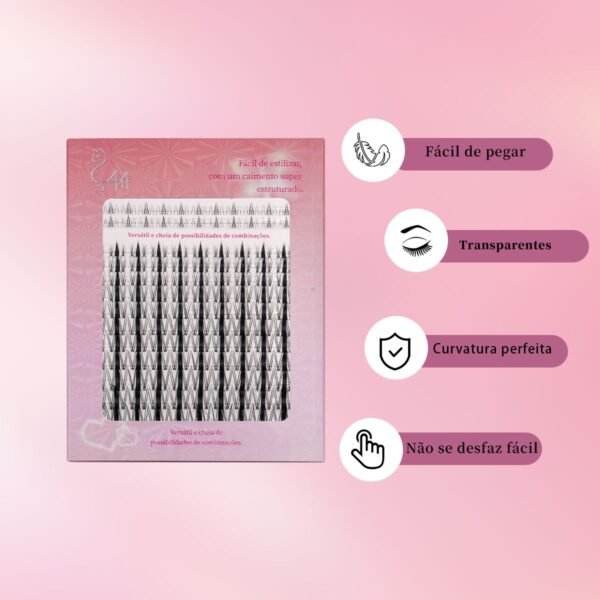 02 DIY Cílios de Haste Fina