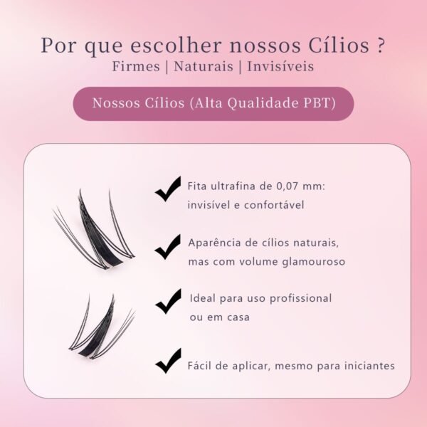 02 DIY Cílios de Haste Fina