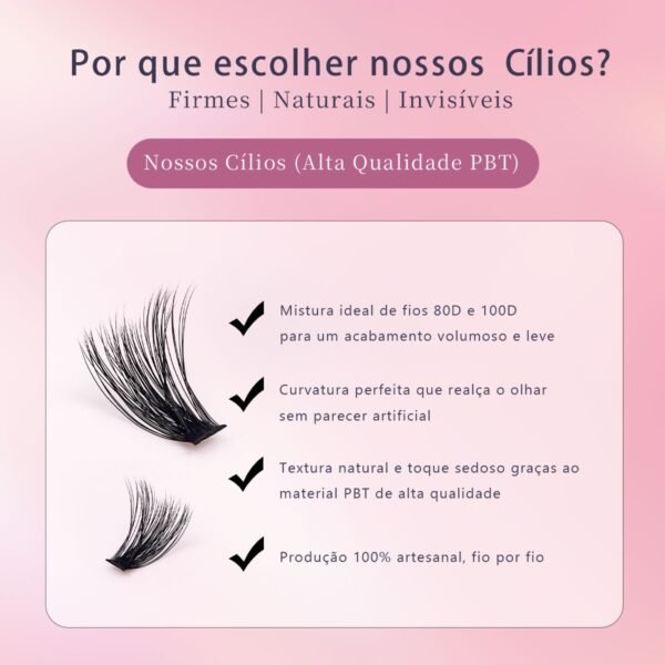 03 DIY Cílios de Haste Fina