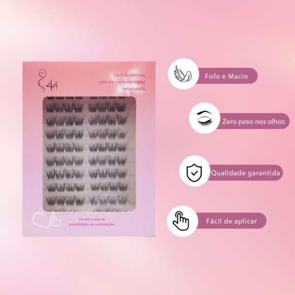 04 DIY Cílios de Haste Fina