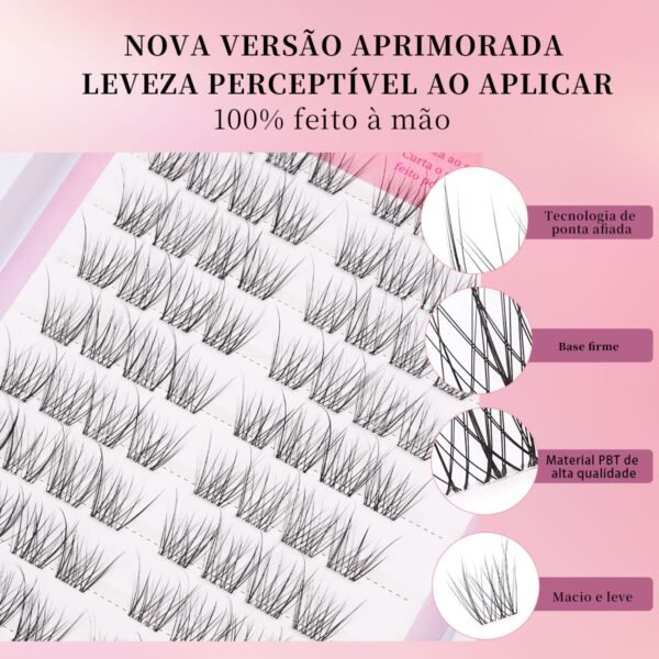 04 DIY Cílios de Haste Fina