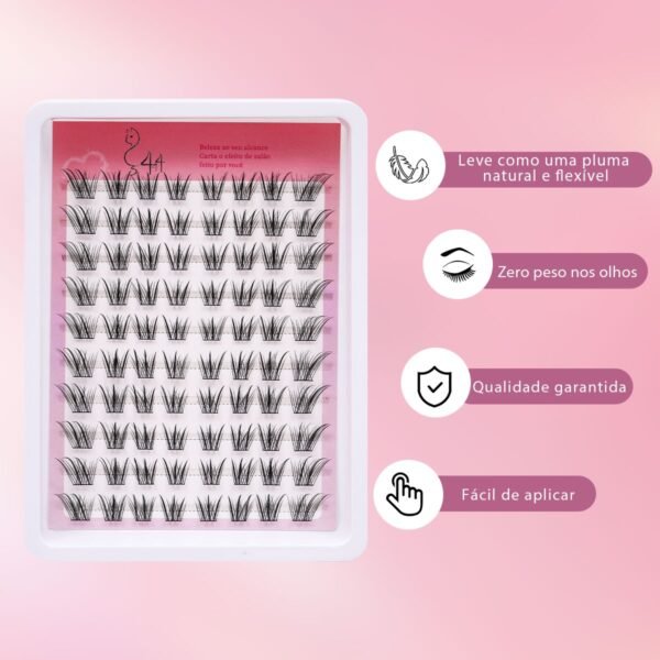 05 DIY Cílios de Haste Fina