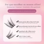 05 DIY Cílios de Haste Fina