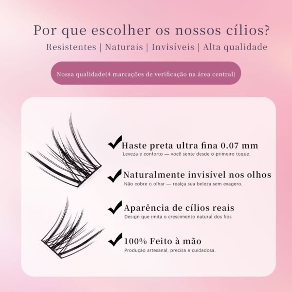 05 DIY Cílios de Haste Fina