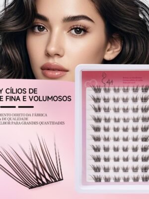 06 DIY Cílios de Haste Fina e Volumosos