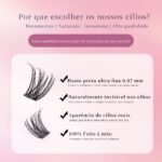 07 DIY Cílios de Tufo Termofundidos