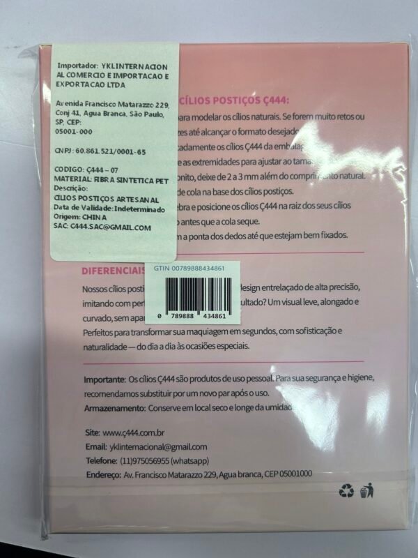 07 DIY Cílios de Tufo Termofundidos