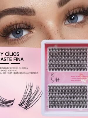 10 DIY Cílios de Haste Fina