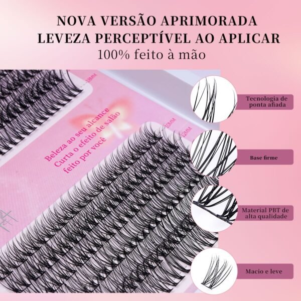 10 DIY Cílios de Haste Fina