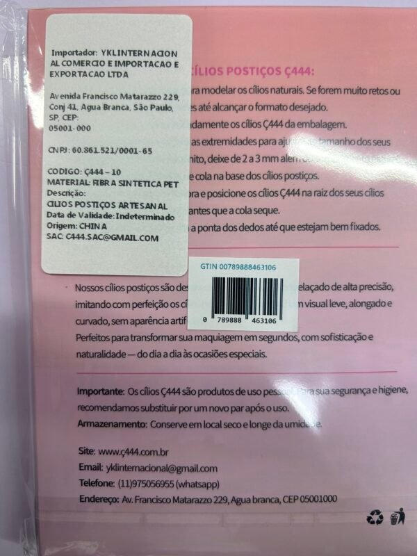 10 DIY Cílios de Haste Fina