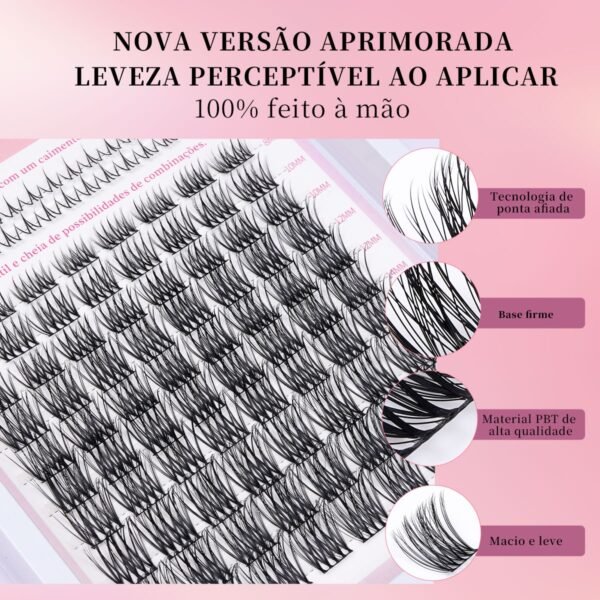 11 DIY Cílios de Haste Fina