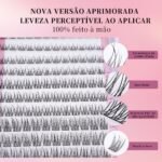 12 DIY Cílios de Haste Fina