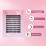 12 DIY Cílios de Haste Fina