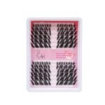 13 DIY Cílios de Tufo com Haste Transparente e Fina