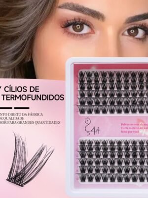 14 DIY Cílios de Tufo Termofundidos