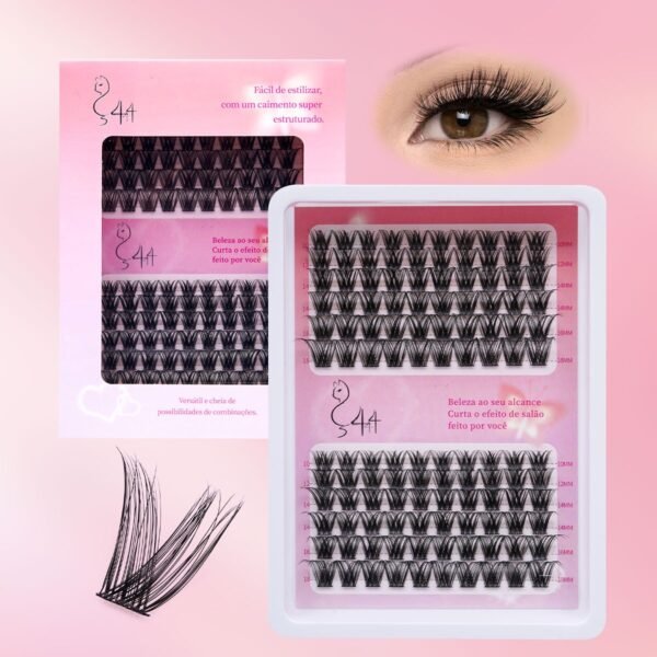 14 DIY Cílios de Tufo Termofundidos