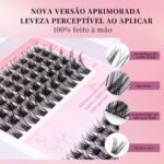 14 DIY Cílios de Tufo Termofundidos