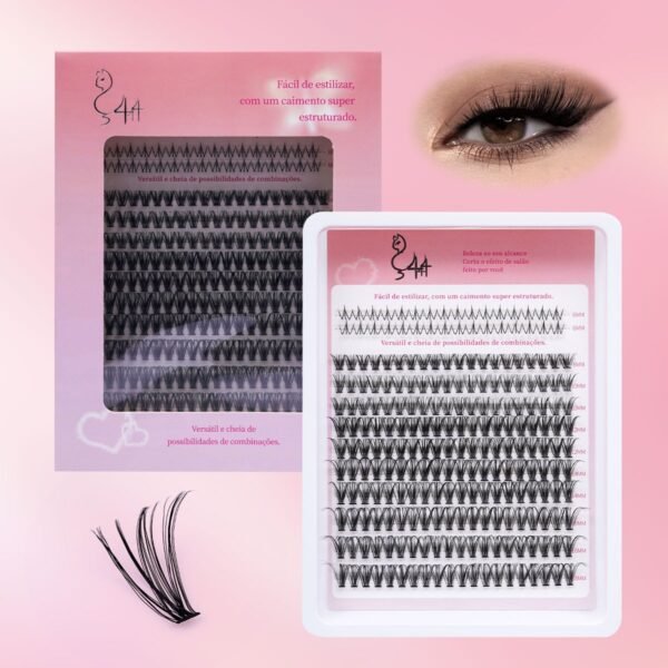 15 DIY Cílios de Tufo Termofundidos