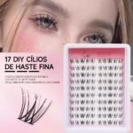 17 DIY Cílios de Haste Fina