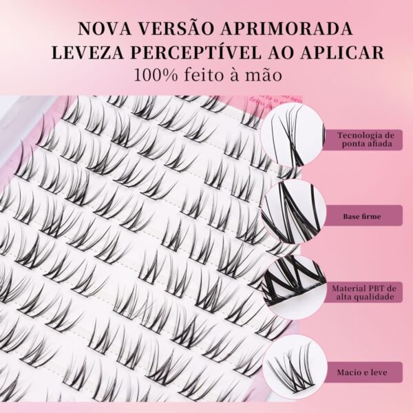 17 DIY Cílios de Haste Fina