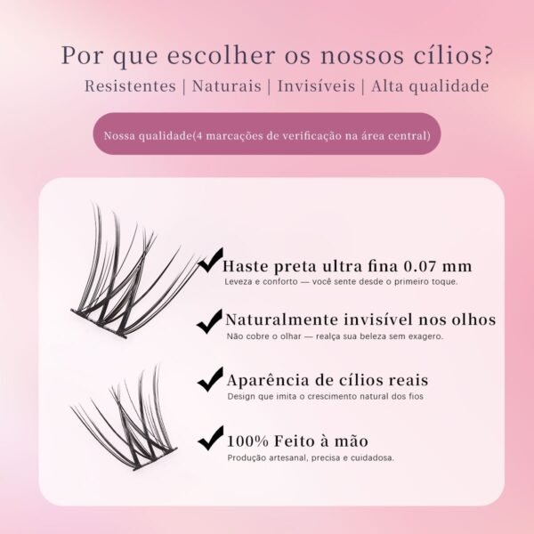 17 DIY Cílios de Haste Fina