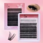 18 DIY Cílios de Tufo Extra Fino 0.05 com Haste Fina