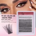 19 DIY Cílios de Haste Fina