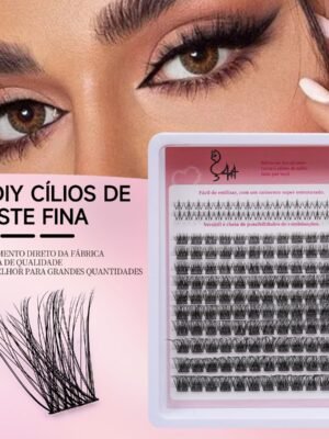 19 DIY Cílios de Haste Fina