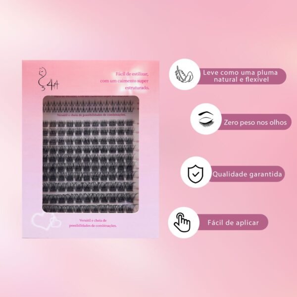 19 DIY Cílios de Haste Fina