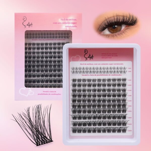 19 DIY Cílios de Haste Fina