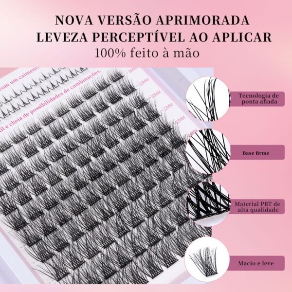 19 DIY Cílios de Haste Fina