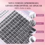 20 DIY Cílios de Haste Fina