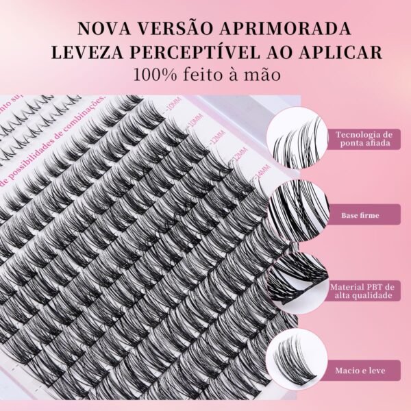 20 DIY Cílios de Haste Fina