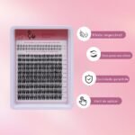 20 DIY Cílios de Haste Fina