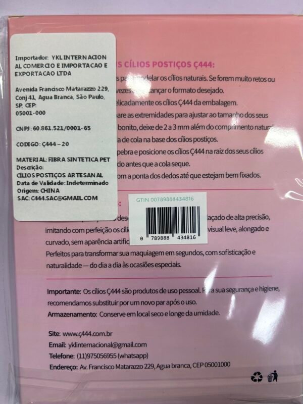 20 DIY Cílios de Haste Fina