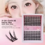 21 DIY Cílios de Haste Fina