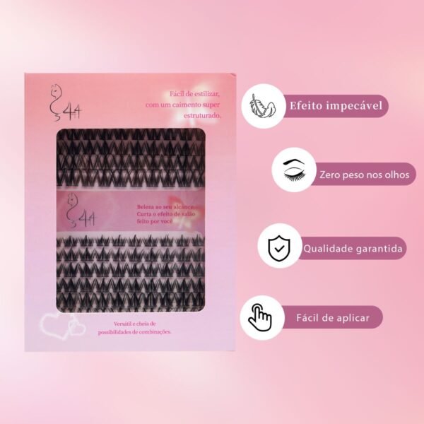 21 DIY Cílios de Haste Fina