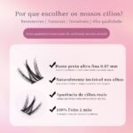 21 DIY Cílios de Haste Fina