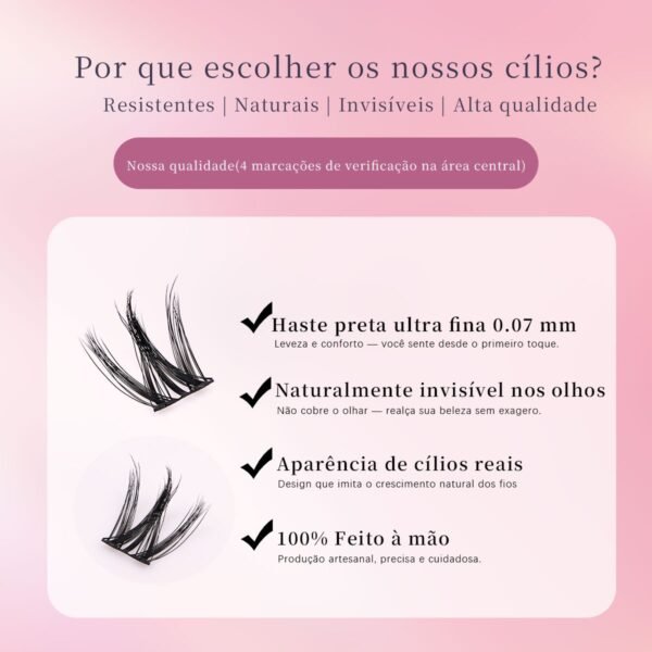 21 DIY Cílios de Haste Fina