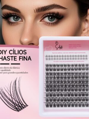 22 DIY Cílios de Haste Fina