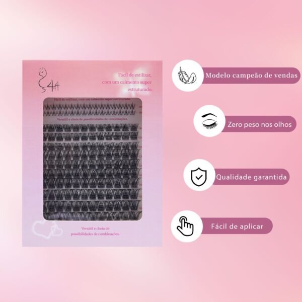 22 DIY Cílios de Haste Fina